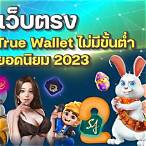 slot wallet ฝากถอน ไม่มี ขั้นต่ํา